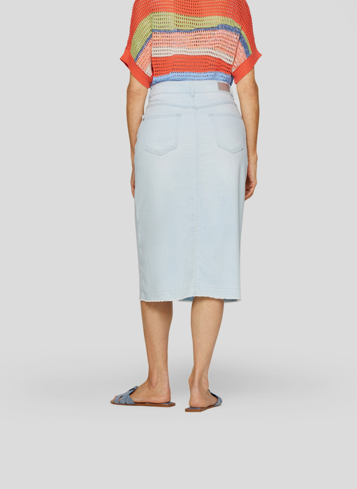ЮБКА RABE джинсовый дизайн с поясом и карманами